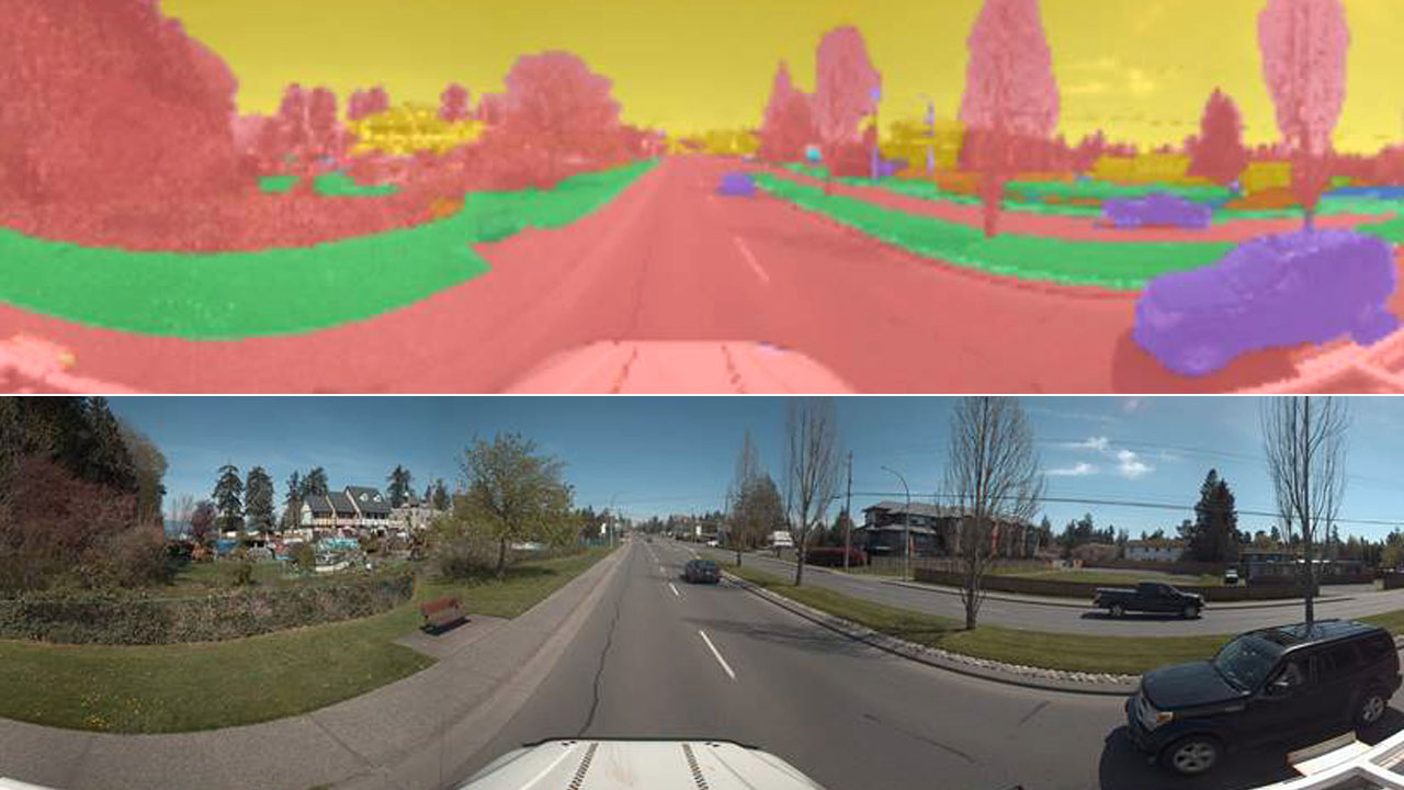 Utilisation d’un modèle d’IA avancé pour identifier les différents actifs d’un corridor routier