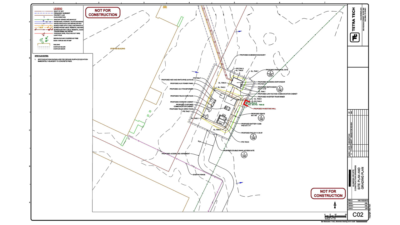 Croquis d’un projet de stockage sur batterie