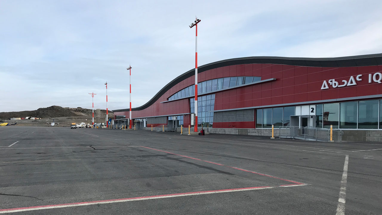 Nouveau terminal de l’aéroport international d’Iqaluit